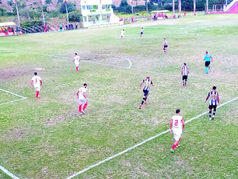 A partida foi reakizada no Estádio José Olímpio da Rocha, em Águia Branca, ES. Reprodução Instagram Real Noroeste