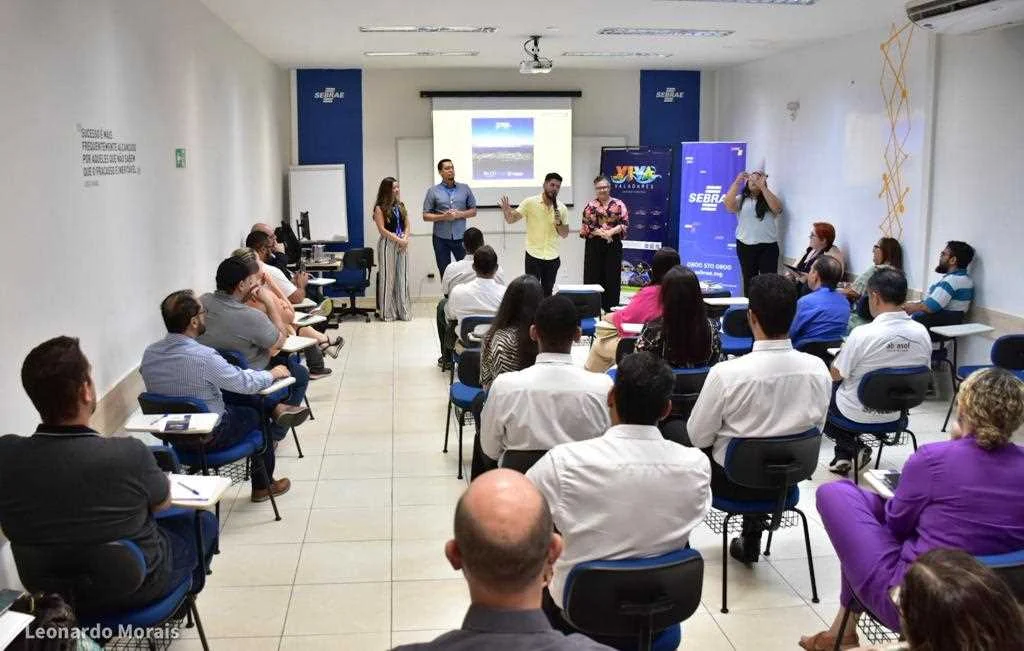A troca de ideias e conversas aconteceu em virtude do Dia Mundial do Turismo