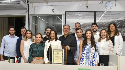 Wallace Barreto, diretor-presidente da WR, agora é cidadão valadarense