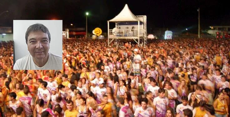Imagem do Gevê Folia, que durante anos teve a produção de Simãozinho, do detalhe. Reprodução da Internet