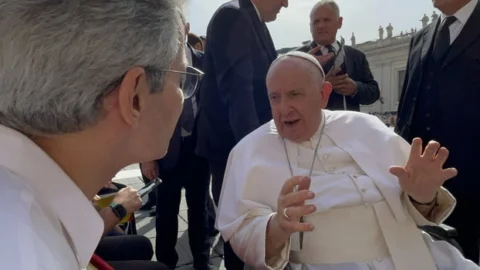 Papa Francisco ressalta luta pela liberdade e instinto de pacificação dos mineiros em encontro com o governador 9 Papa Francisco ressalta luta pela liberdade e instinto de pacificação dos mineiros em encontro com o governador