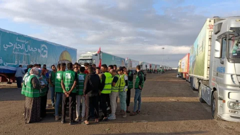 Entidades dizem que ajuda liberada a Gaza é insuficiente
