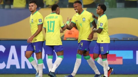 Seleção Brasileira empata com Venezuela na Arena Pantanal: 1 a 1