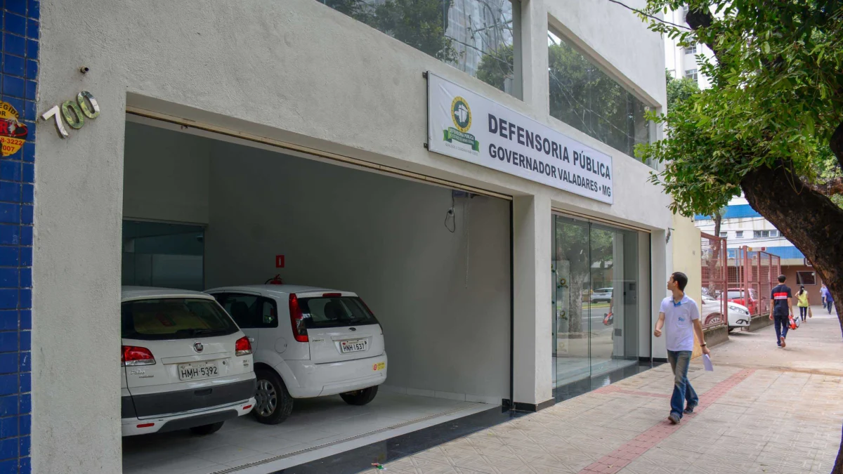 Em Governador Valadares os atendimentos serão na sede da Defensoria Pública de Minas Gerais, em frente ao Fórum. Foto - Leonardo Morais