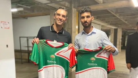 Técnico de Fut7 busca parcerias e conhecimento na capital mineira