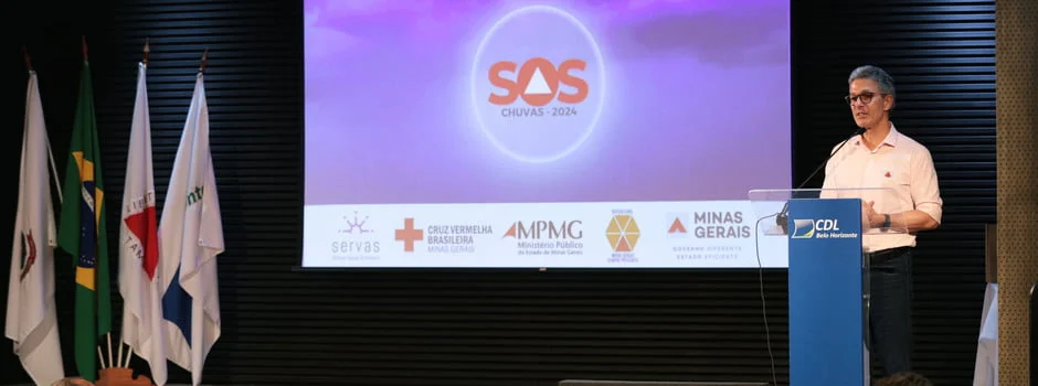 A campanha SOS Chuva 2023/2024 foi lançada, nesta segunda-feira (2/10), em evento com a participação do governador Romeu Zema