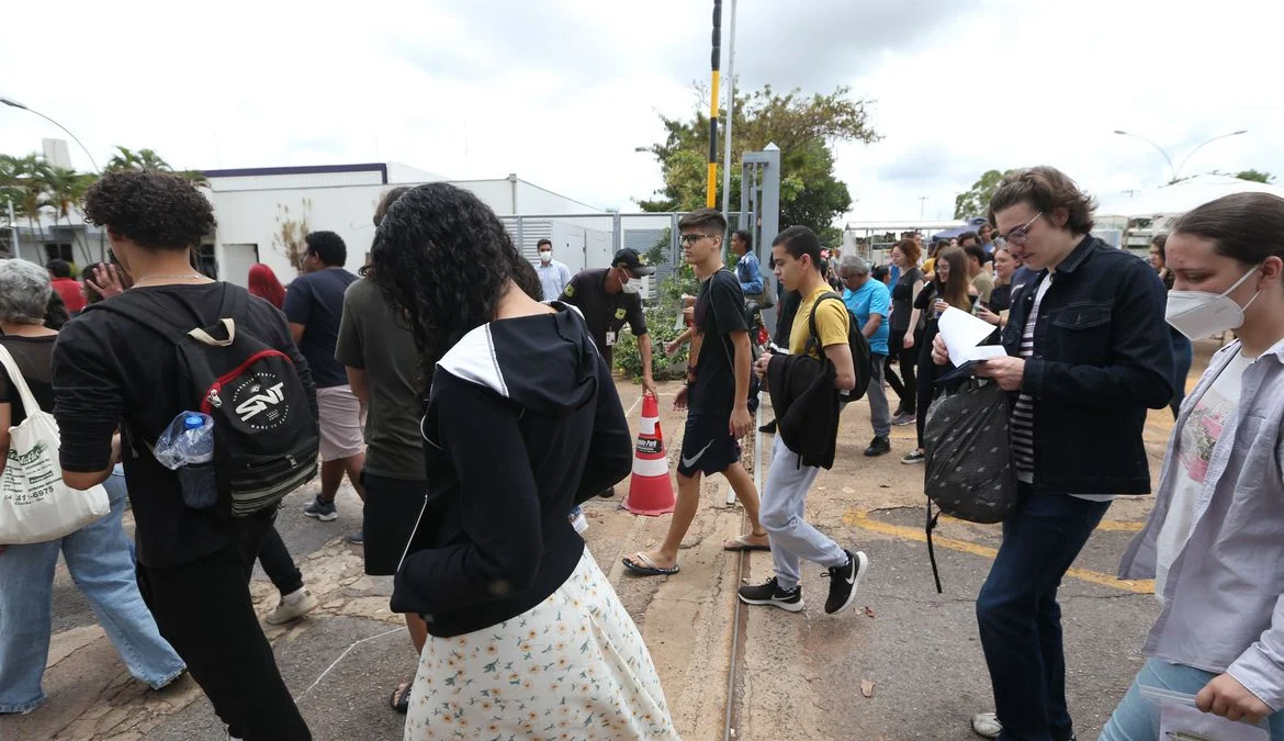 Abertura dos portões, segunda etapa do Exame Nacional do Ensino Médio (Enem) 2022