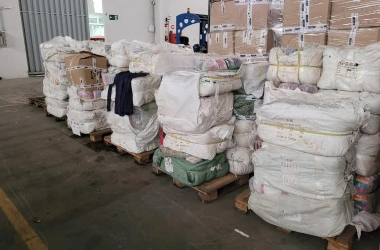 Pelo programa Receita Cidadã, Receita ez a doação de material apreendido em operações de fiscalização (