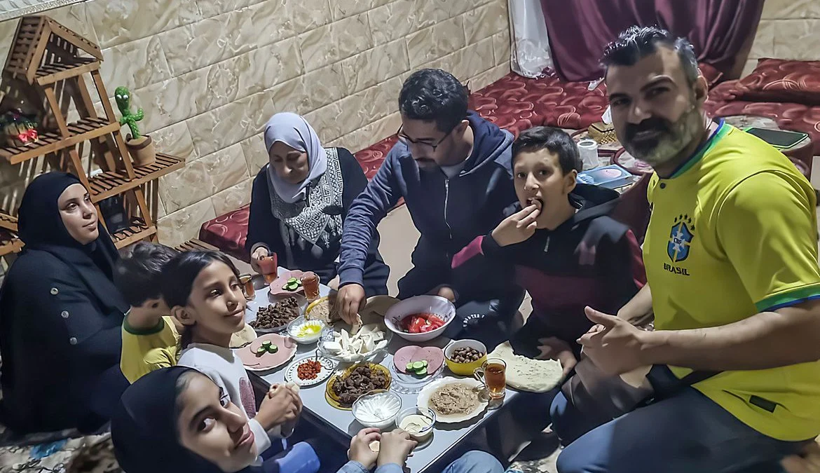 14/10/2023, Brasileiros na Faixa de Gaza, aguardando retorno para o Brasil via Egito