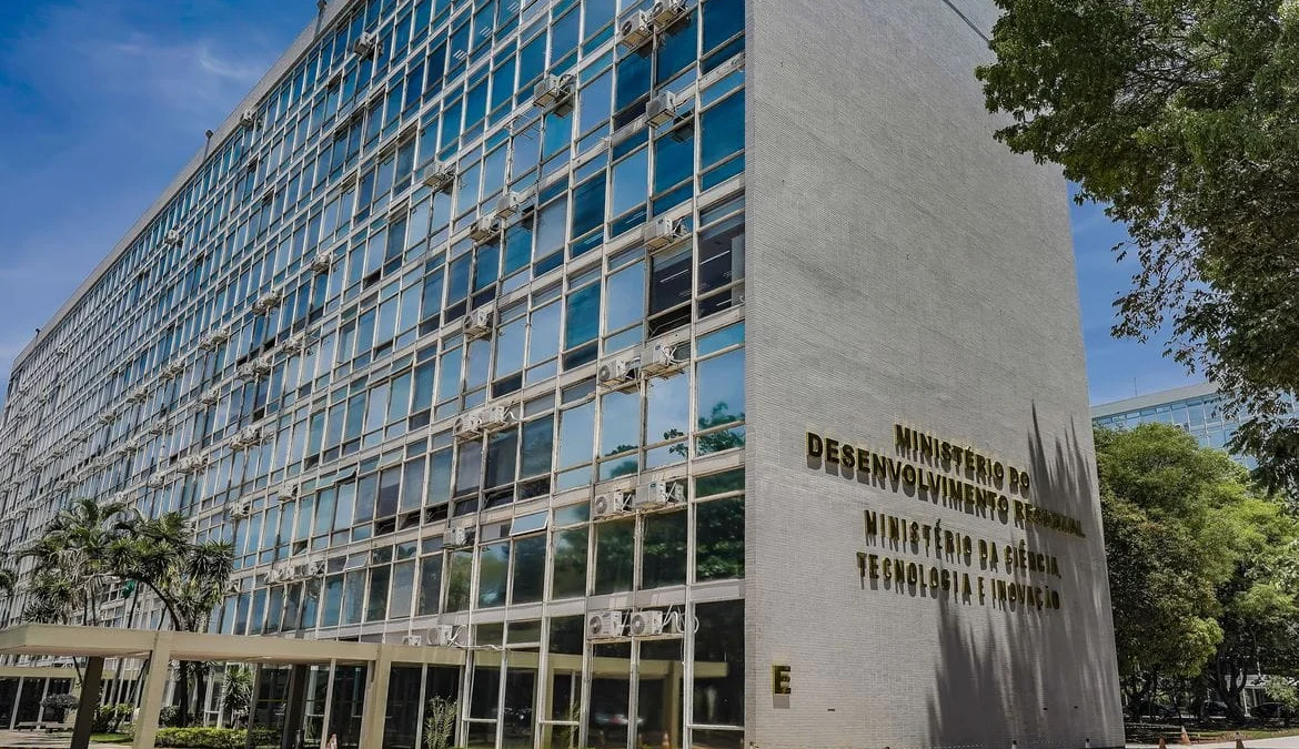 Brasília (DF), 11/10/2023, Prédio do Ministério do Desenvolvimento Regional e do Ministério da Ciência, Tecnologia e Inovação, na Esplanada