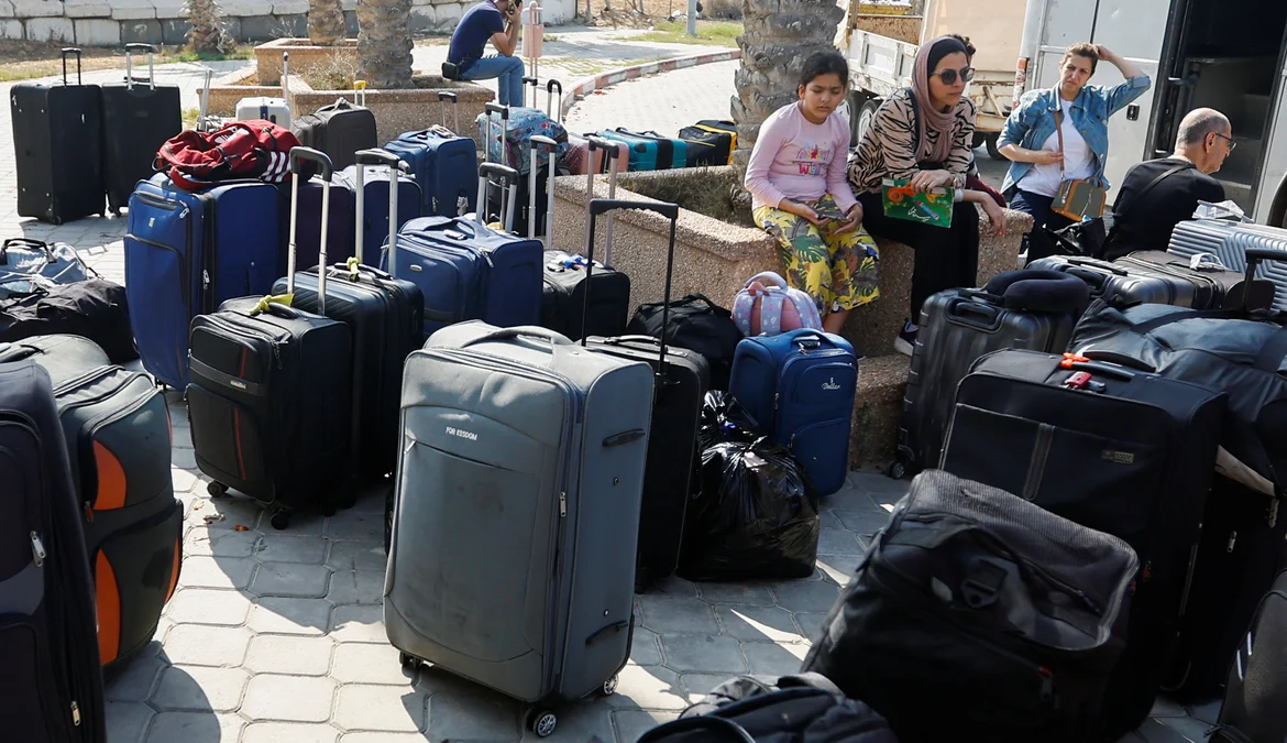 A 5ª lista com estrangeiros autorizados a deixar a Faixa de Gaza divulgada nesta terça-feira (7) não contemplou os brasileiros