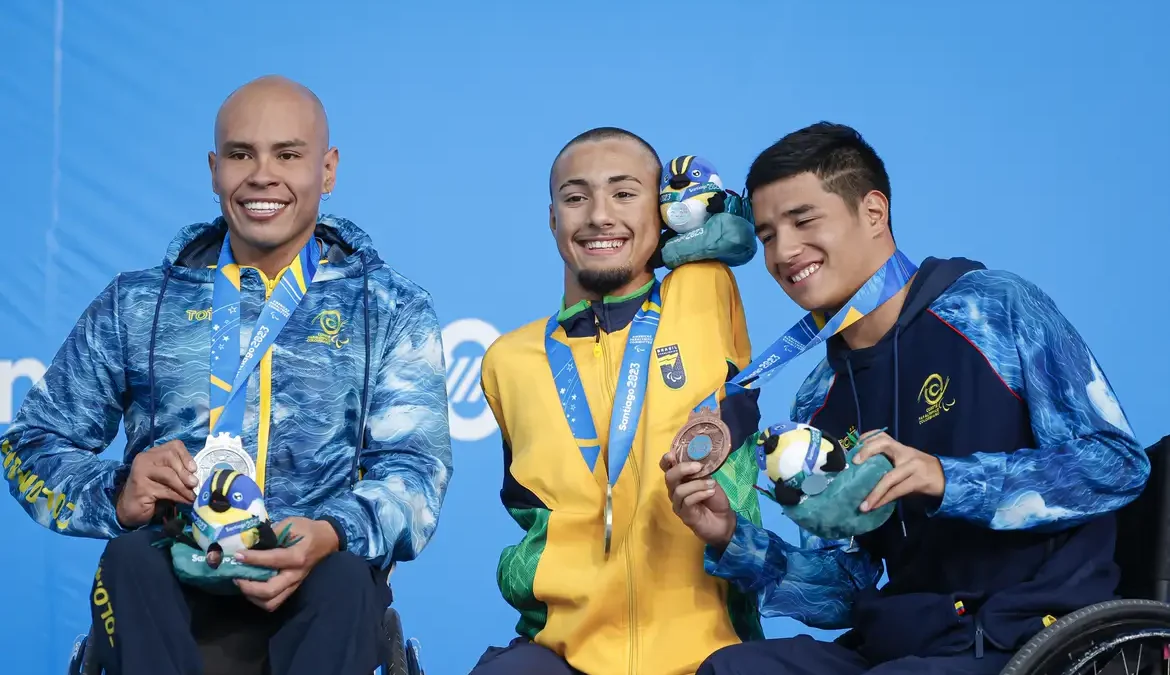 Parapan: Brasil supera 100 ouros nos Jogos de Santiago 1 O Brasil alcançou uma marca significativa, nesta quinta-feira (23), na atual edição dos Jogos Parapan-Americanos, que estão sendo