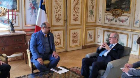 Na França, vice-governador se reúne com embaixador e discute potência da cultura mineira e possibilidades de conexões 2 Na França, vice-governador se reúne com embaixador e discute potência da cultura mineira e possibilidades de conexões