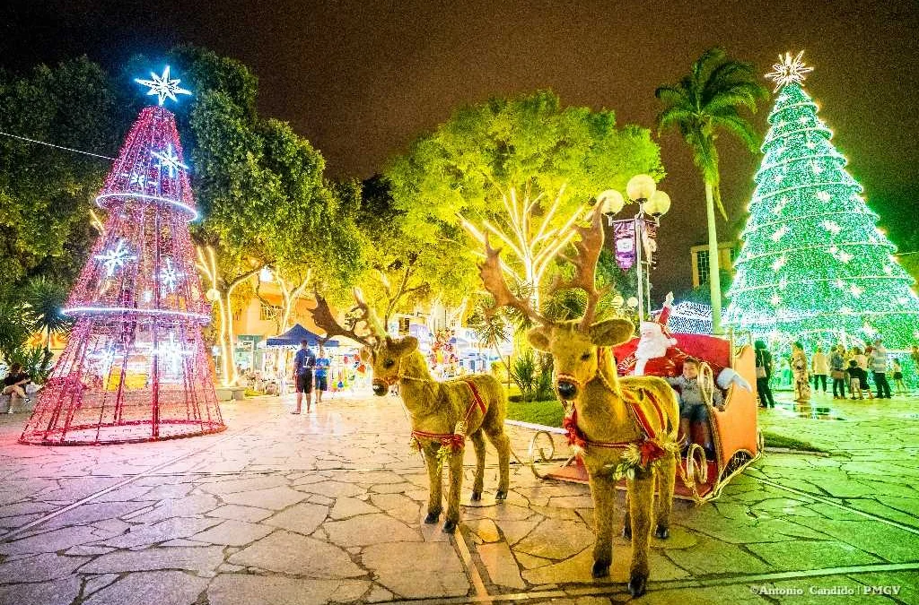 Chegou o grande dia! As luzes do Natal Iluminado 2023 de Valadares serão acesas amanhã (1º)