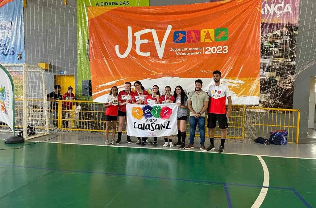 Conhecidos os vencedores das modalidades coletivas do JEV 2023 1 Depois de quase três meses de disputas, chegam ao fim os Jogos Estudantis Valadarense (JEV) 2023