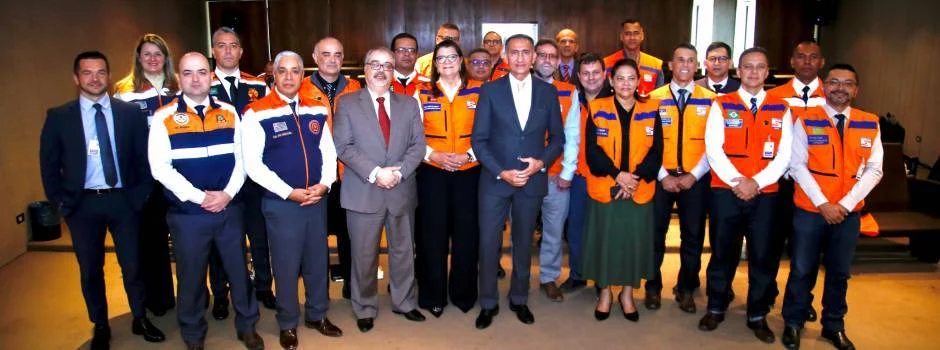 A Defesa Civil de Minas Gerais participou do encontro do Conselho Nacional dos Gestores Estaduais de Proteção e Defesa Civil (Congepdec)
