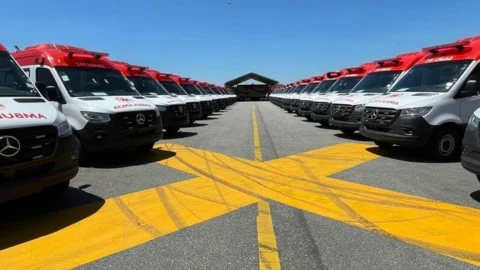 Com 47 novas ambulâncias, Minas renova frota do Samu 192 e amplia o serviço em todo o estado