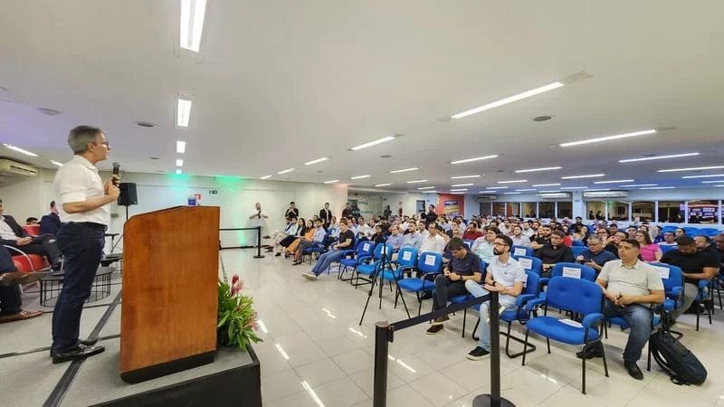 O governador Romeu Zema cumpriu agendas de trabalho na cidade de Fortaleza, no Ceará, nesta sexta-feira (24/11)