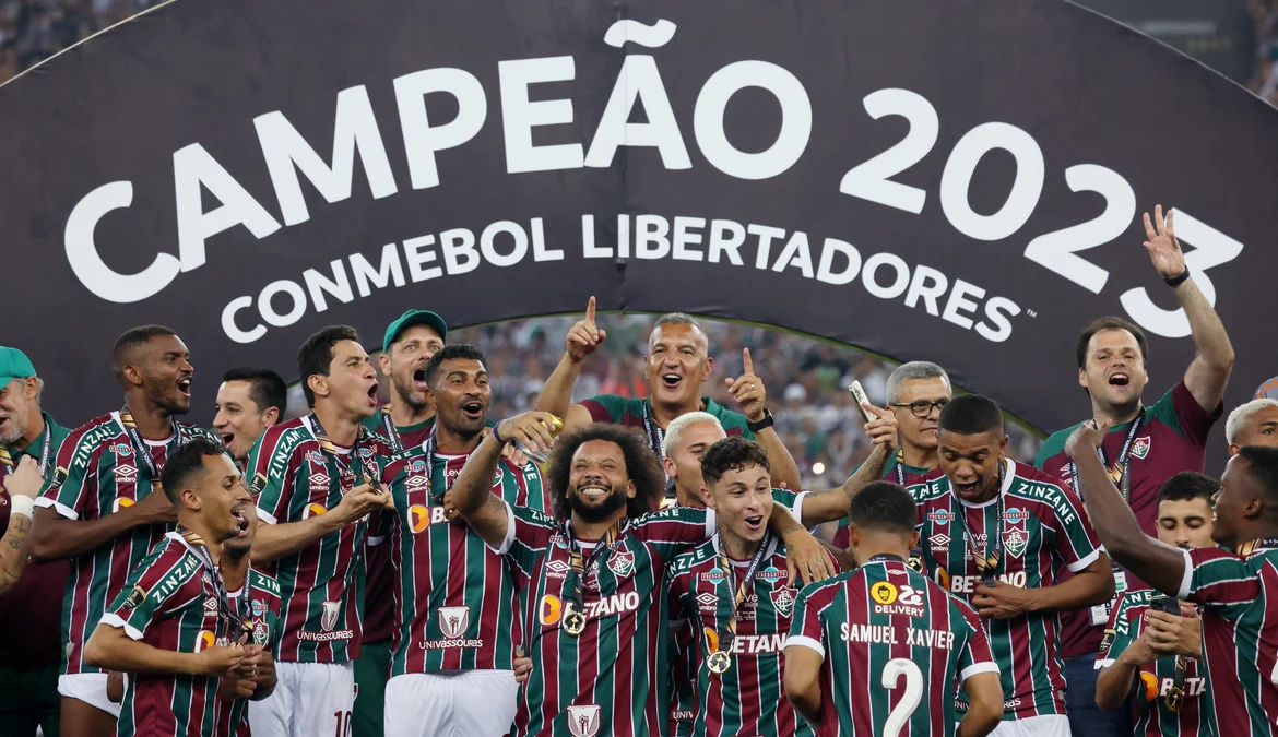 O Fluminense é campeão pela primeira vez da Copa Libertadores da América