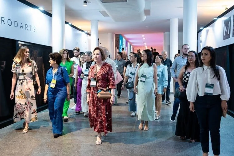 O maior salão de negócios da América Latina teve cerca de 7 mil visitantes; salão de negócios movimentou o setor da moda em Belo Horizonte
