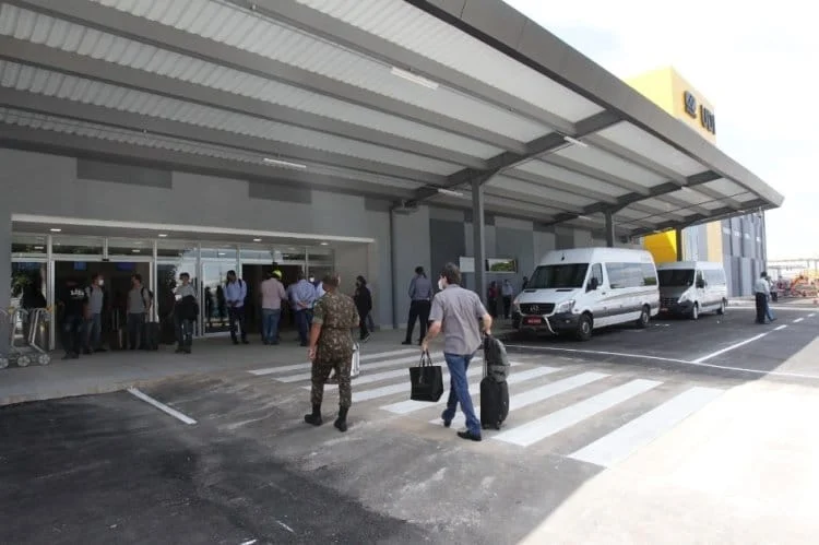 Expectativa é que o novo terminal tenha duas pontes de embarque e leitores automáticos de cartão de embarque (Secom/PMU)