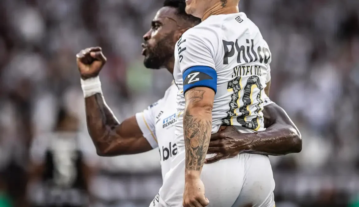 A três rodadas do término do Campeonato Brasileiro, o Botafogo sofreu um empate doloroso em casa (1 a 1) contra o Santos neste domingo (26)