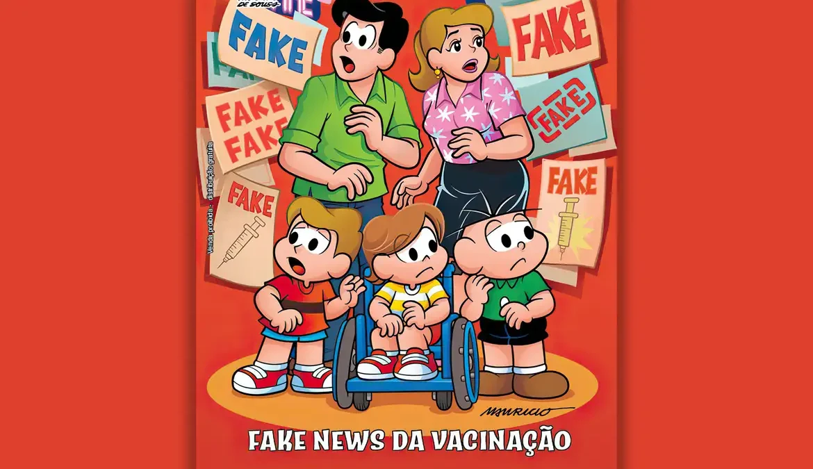 Em parceria com a Sociedade Brasileira de Pediatria (SBP) e o Instituto Questão de Ciência (IQC), o Instituto Cultural Mauricio de Sousa