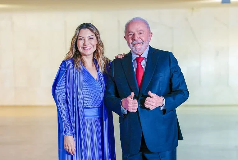 Lula e Janja participam do programa Conversa com o Presidente 1 Lula e Janja