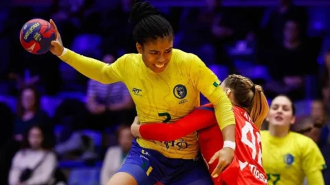 Brasil vence República Tcheca no Mundial de handebol feminino 1 Brasil vence República Tcheca no Mundial de handebol feminino