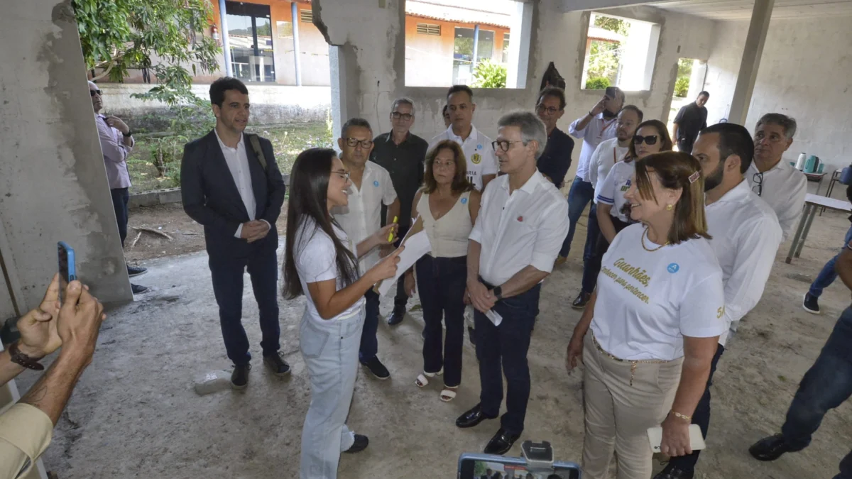 Governo de Minas vistoria obras de expansão da Uemg em Guanhães, no Vale do Rio Doce 1 O governador Romeu Zema vistoriou, nesta sexta-feira (1/12), as obras do novo polo da Universidade do Estado de Minas Gerais (Uemg)
