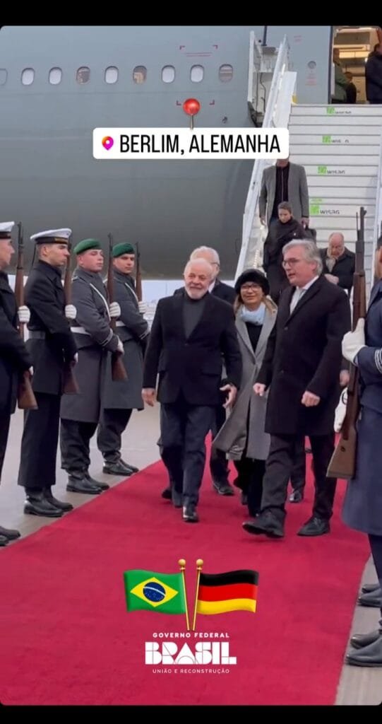 Lula chega a Berlim, onde reforça acordos em diversos setores 4 Screenshot 20231203 163329 Instagram