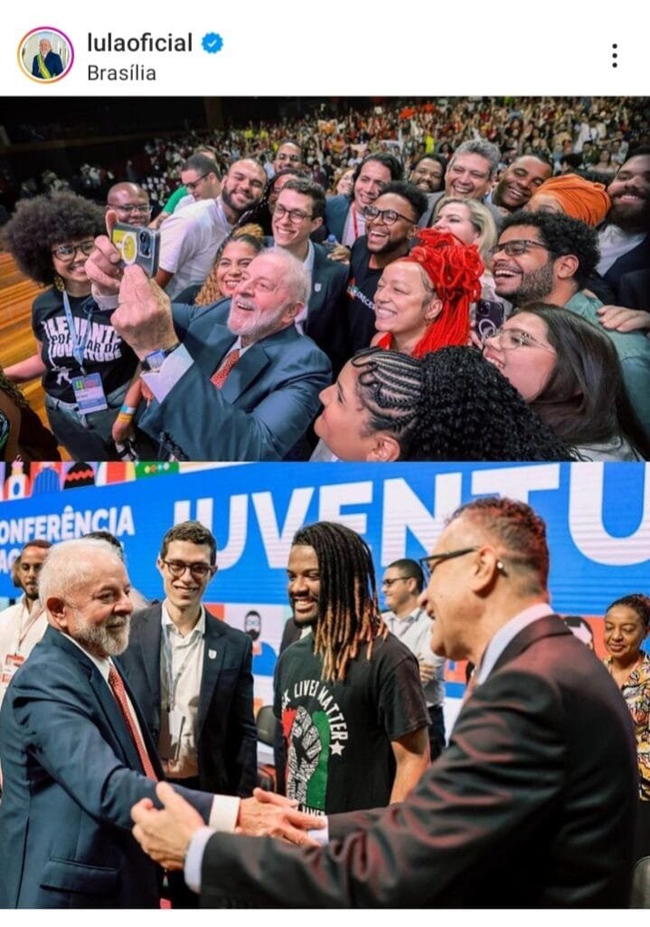 Lula pede jovens politizados e diálogo com quem pensa diferente 4 Screenshot 20231215 062411 Instagram 1