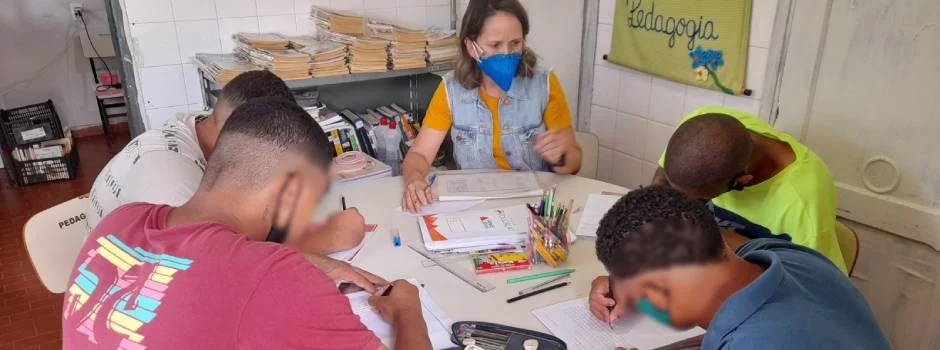 Nesta semana, 92 jovens que cumprem medidas socioeducativas em unidades de internação de Minas Gerais vão realizar as provas do Exame