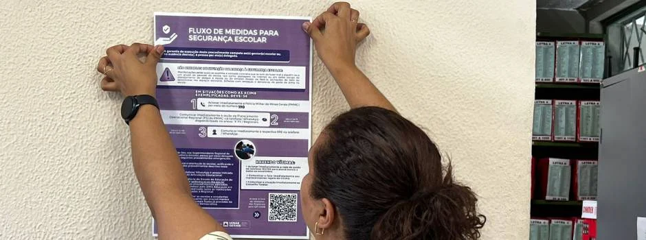 esde abril, o Governo de Minas vem realizando uma série de ações para fortalecer a segurança das unidades e proteger a comunidade escolar