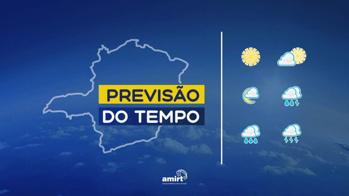 Previsão do tempo para Minas Gerais nesta quarta-feira, 27 de dezembro 1 Previsão do Tempo para Minas Gerais