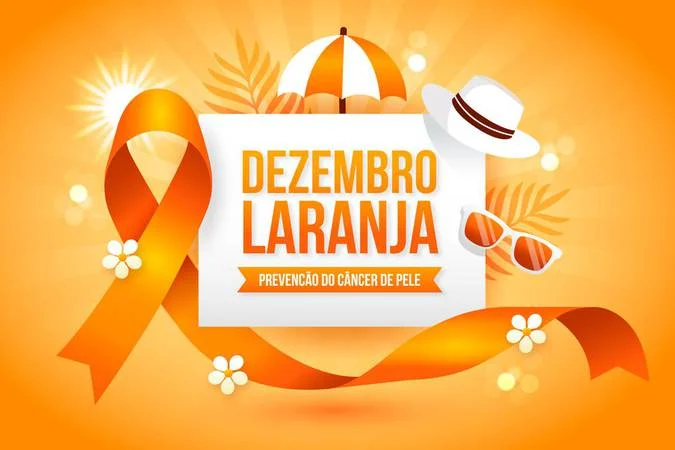 A campanha Dezembro Laranja marca o mês de início das férias de verão alertando para a necessidade dos cuidados preventivos contra a doença