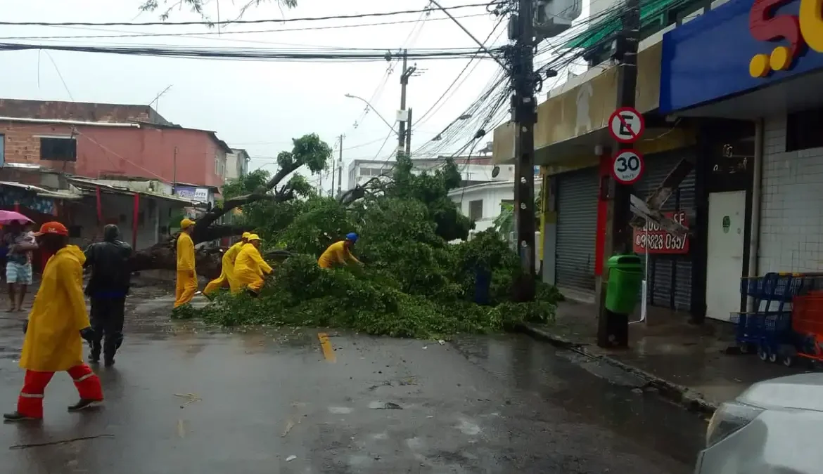 Nordeste terá chuvas volumosas de amanhã até sexta-feira, alerta Inmet 1 A partir desta terça-feira (19) até a sexta-feira (22) chuvas volumosas podem atingir praticamente toda a Região Nordeste