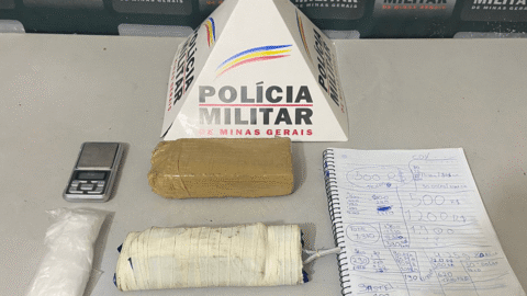 Policiais militares apreendem artefato explosivo, drogas no Bairro Vitória, em Governador Valadares 3 Policiais militares apreendem artefato explosivo, drogas no Bairro Vitória, em Governador Valadares
