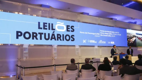 Leilão de terminais portuários na B3 arrecada R$ 2,6 milhões