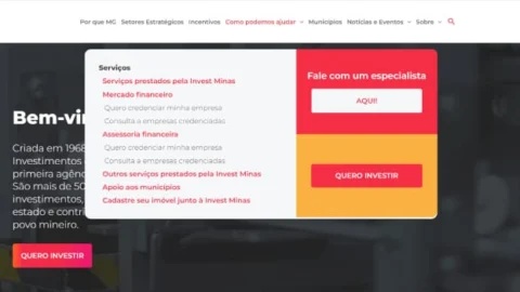 Invest Minas lança novo site com mais informações para quem quer investir no estado 7 Invest Minas lança novo site com mais informações para quem quer investir no estado