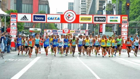 Previsão é de chuva na capital paulista durante a 98ª São Silvestre 5 Previsão é de chuva na capital paulista durante a 98ª São Silvestre