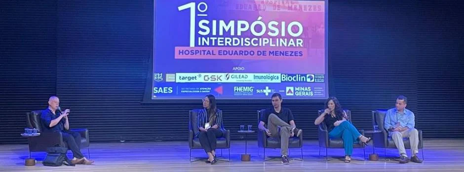 Nos dias 29 e 30/11, foi realizado o primeiro “Simpósio Interdisciplinar do Hospital Eduardo de Menezes (HEM) - Infectologia, Dermatologia