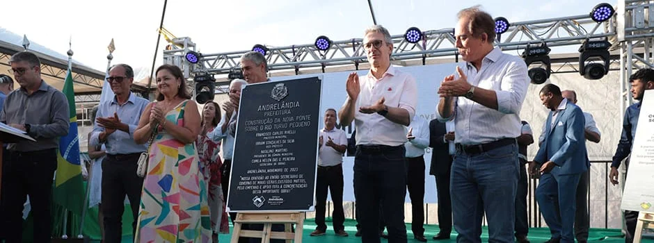 Governador vistoria obras de cidades das regiões Central e Sul de Minas 1 O governador Romeu Zema vistoriou obras e conheceu novas estruturas de cidades das regiões Central e Sul de Minas, nesta quarta-feira