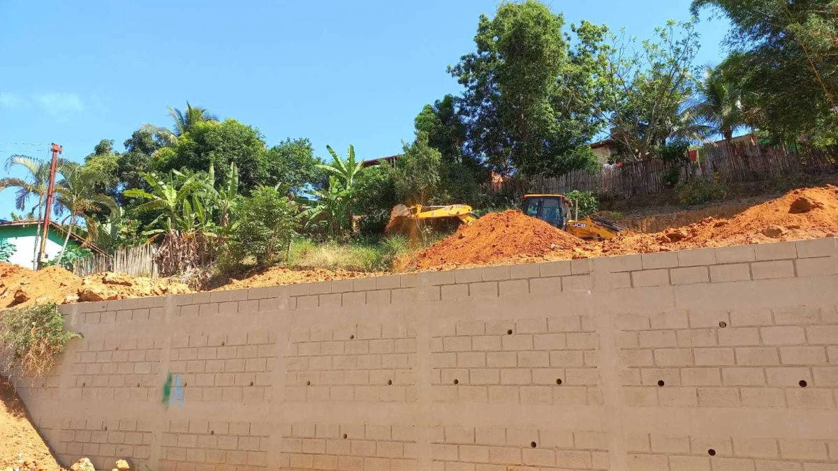 Muro de contenção