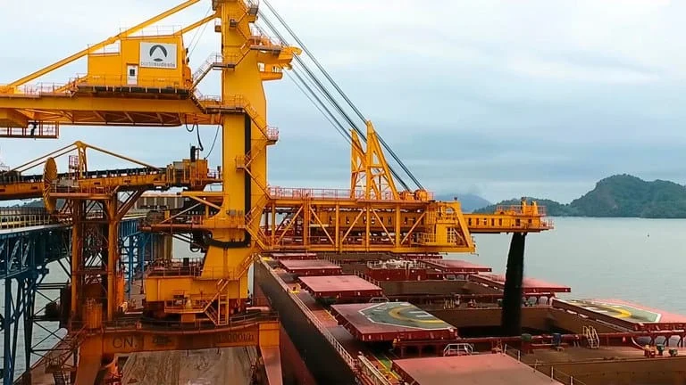 O setor aquaviário movimentou 105,6 milhões de toneladas em novembro de 2023