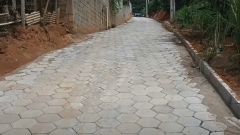 Prefeitura de Manhuaçu conclui calçamento no Barreiro em parceria com a comunidade 4 Prefeitura de Manhuaçu conclui calçamento no Barreiro em parceria com a comunidade