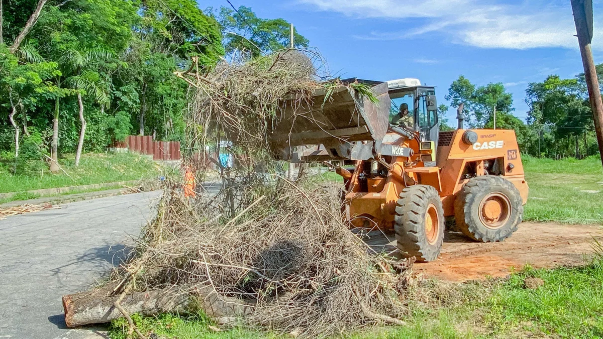 Somente no bairro Cariru os serviços acontecem há mais de 30 dias