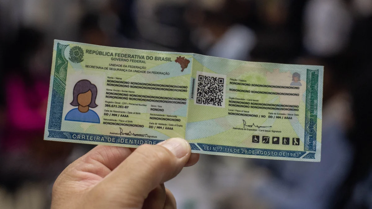 Minas Gerais é o estado que mais emitiu a nova Carteira de Identidade Nacional (CIN) neste mês de janeiro