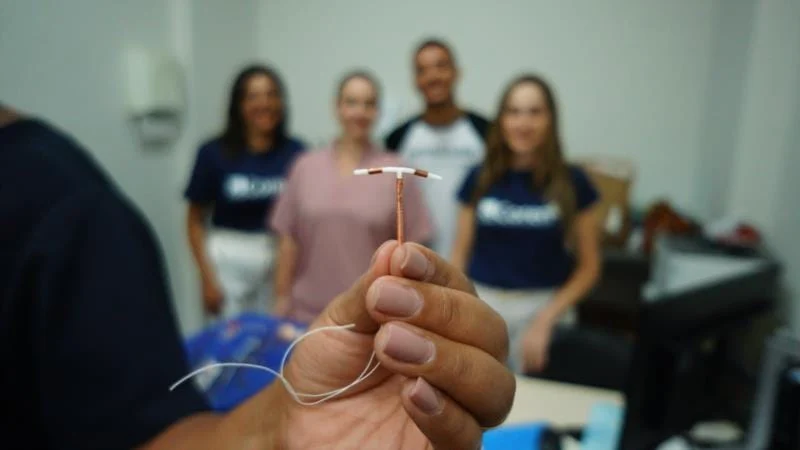 Planejamento reprodutivo e inserção de DIU