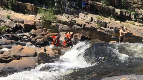 Corpo de Bombeiros de Minas Gerais alerta para o risco de cabeça d’água no verão